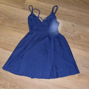 Blue Windsor party dress